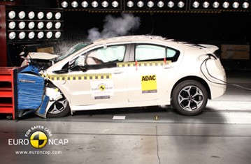 Краш тест Opel Vauxhall Ampera